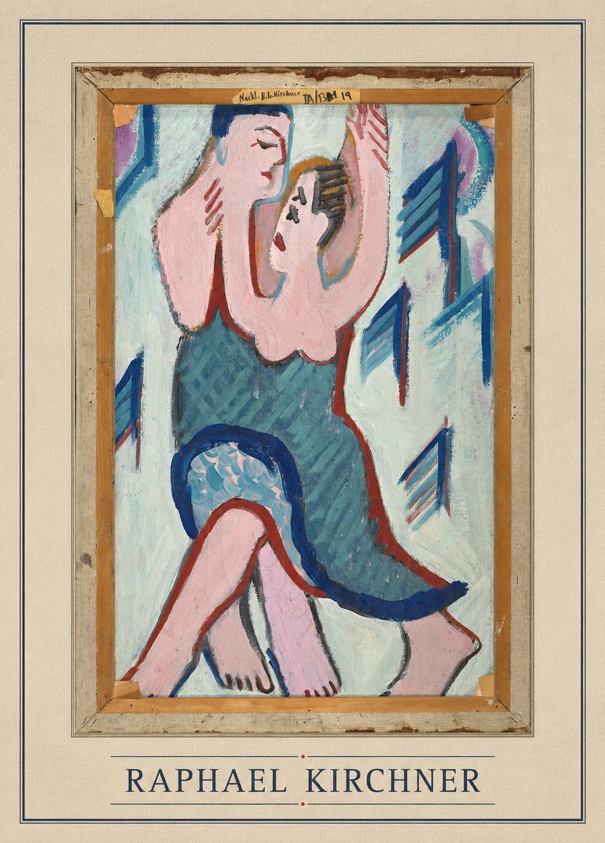 Raphael Kirchner The Dancers No2 - Póster