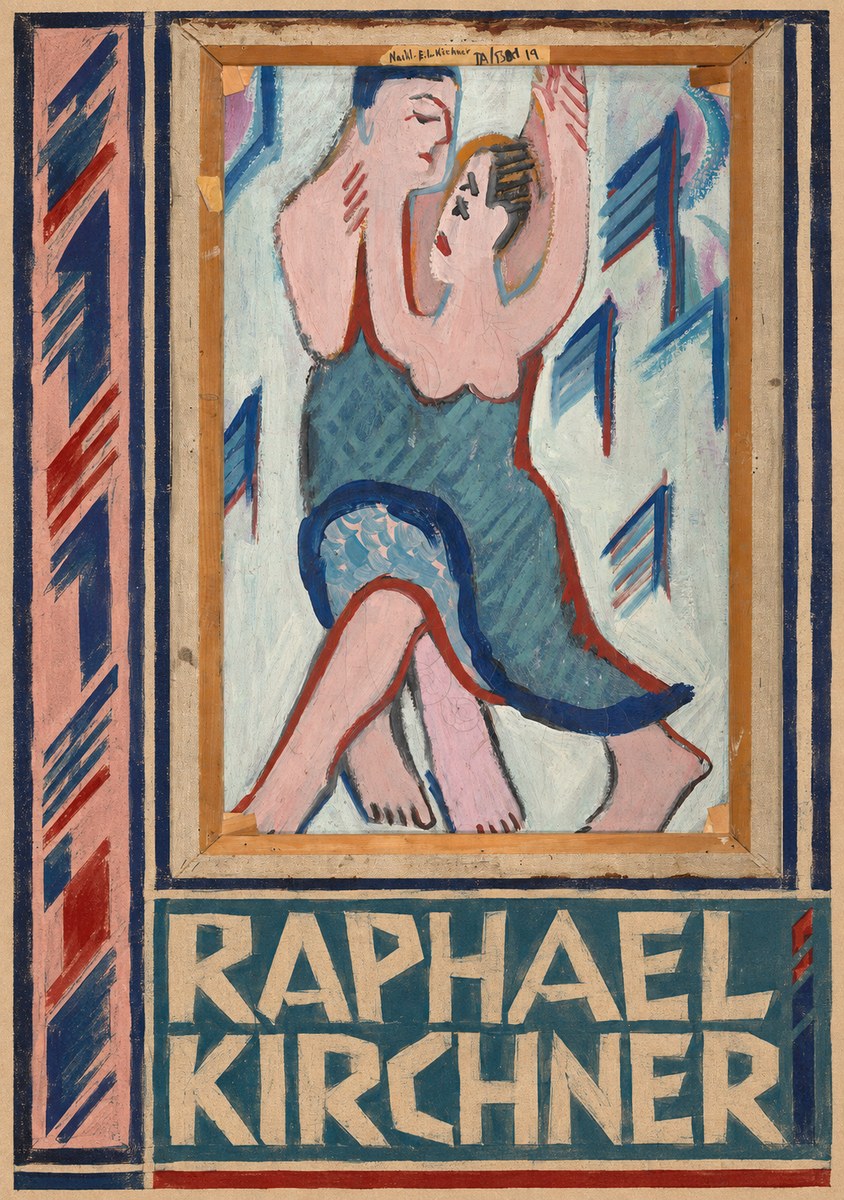 Raphael Kirchner The Dancers No4 - Póster