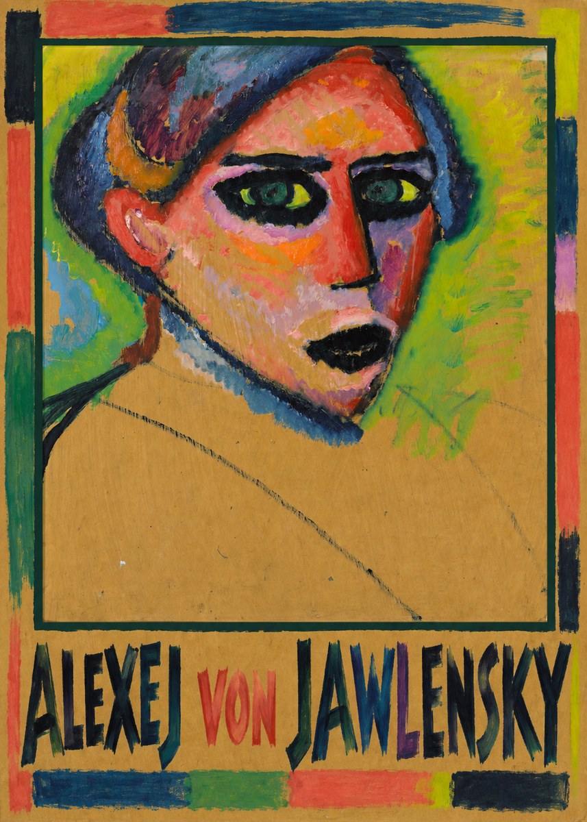 Alexej von Jawlensky Expressionist Head No1 - Póster