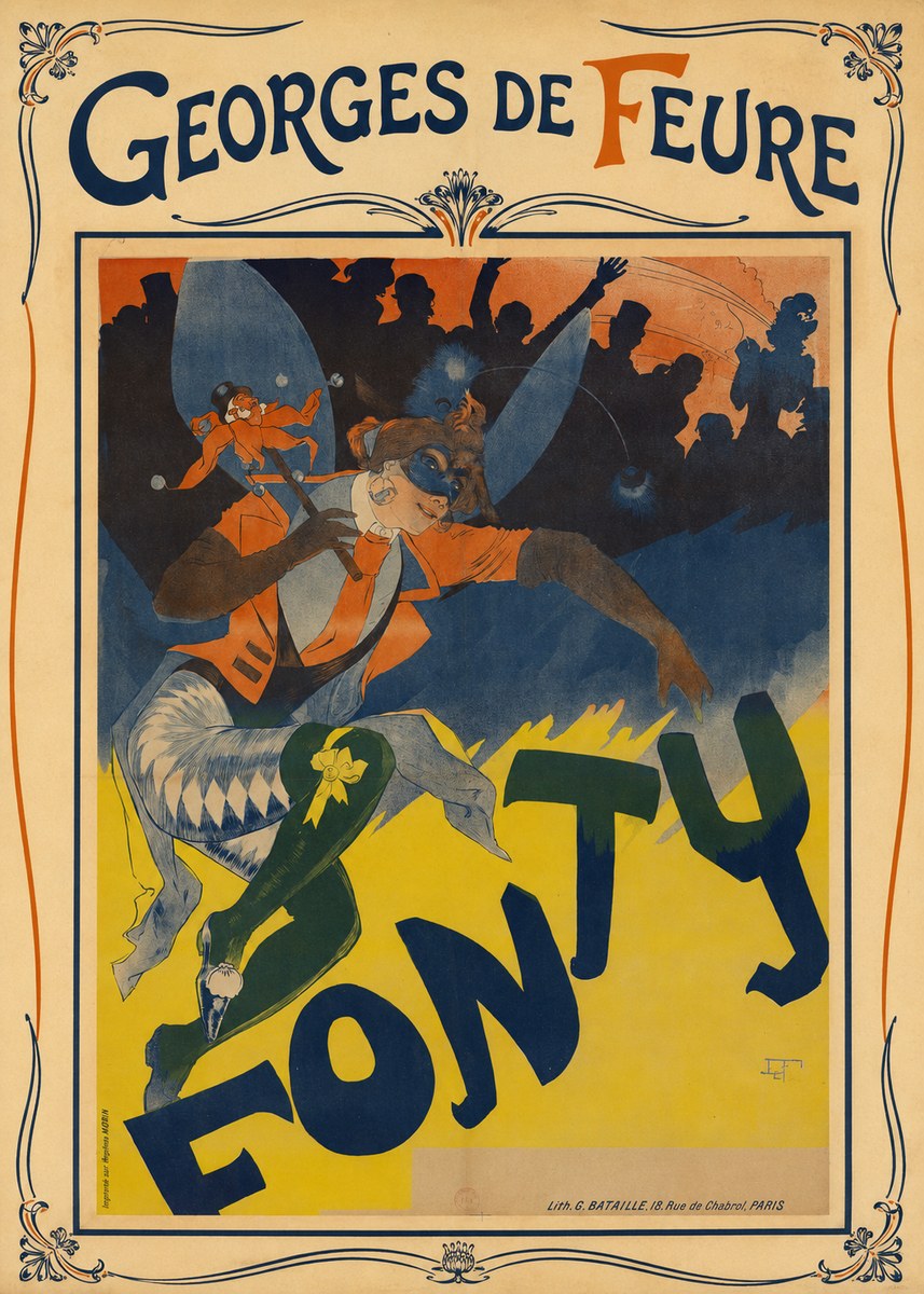 Georges de Feure Gonty No1 - Póster