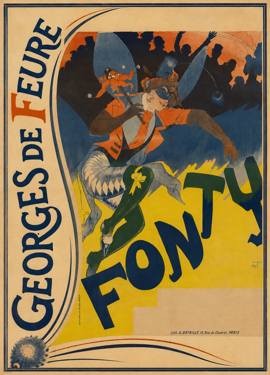 Georges de Feure Gonty No4 - Póster