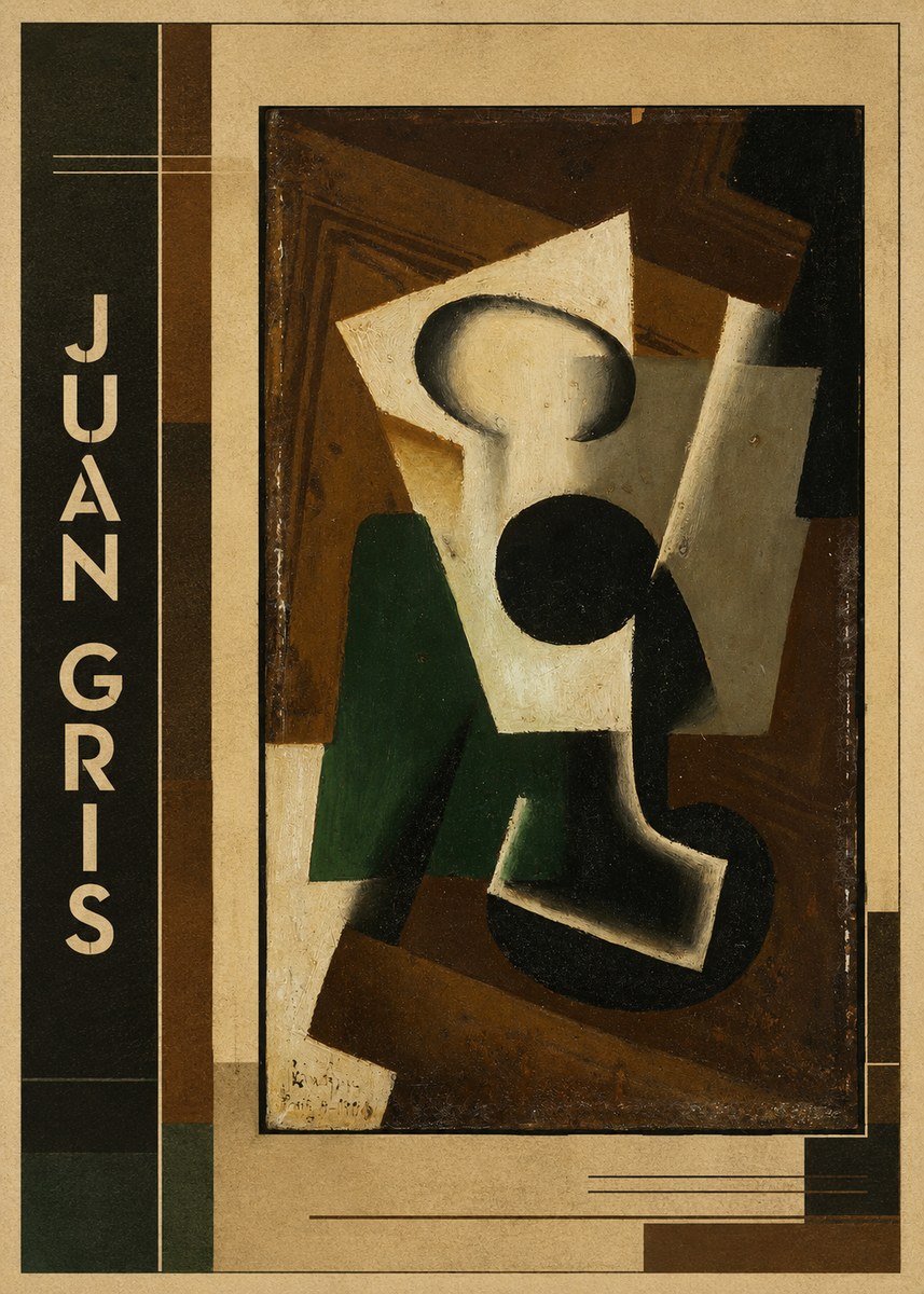 Juan Gris The Open Window No3 - Póster