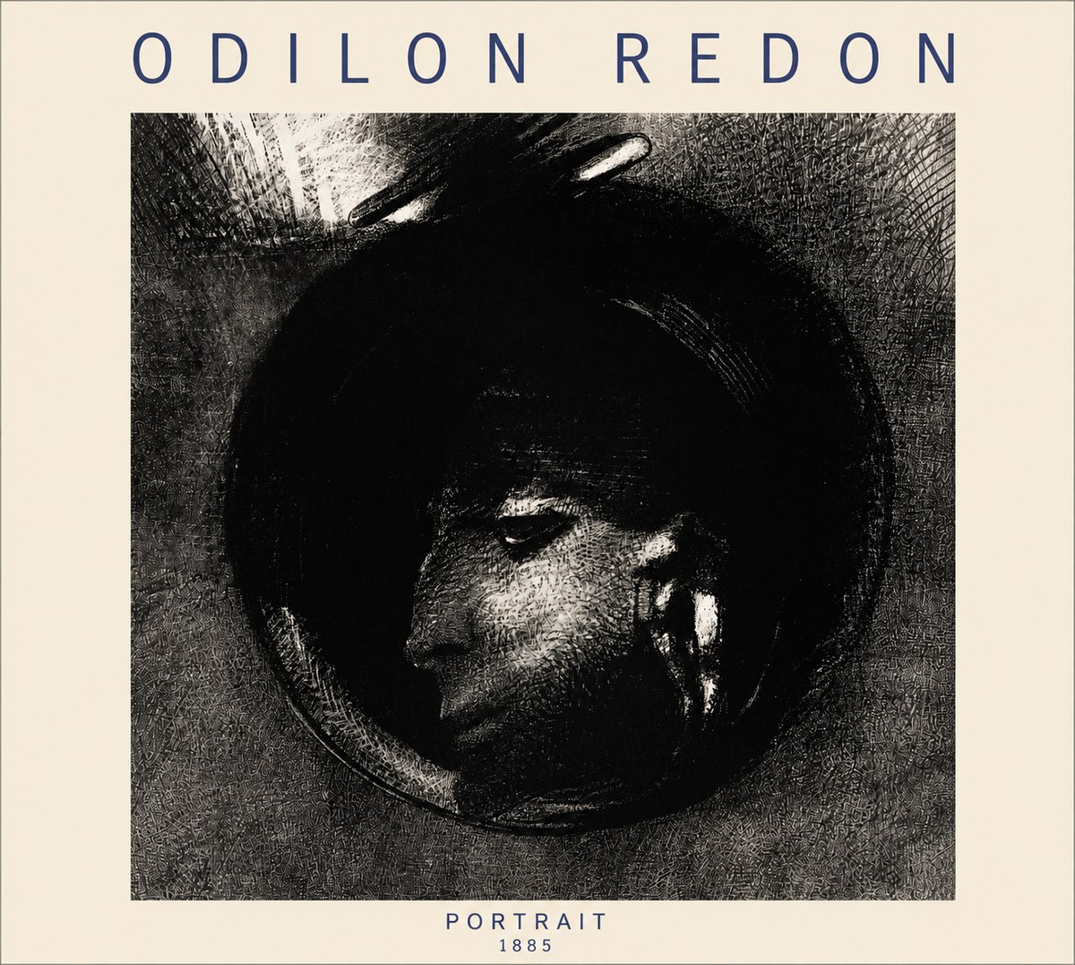 Odilon Redon Portrait No4 - Póster