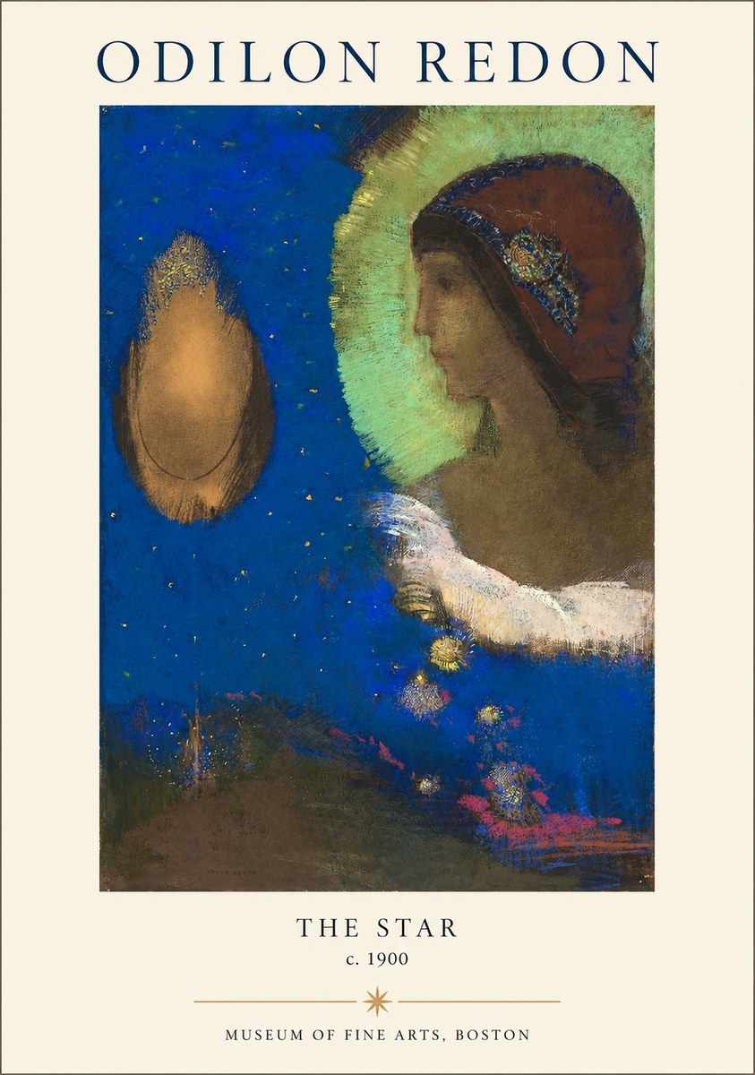 Odilon Redon The Star No1 - Póster