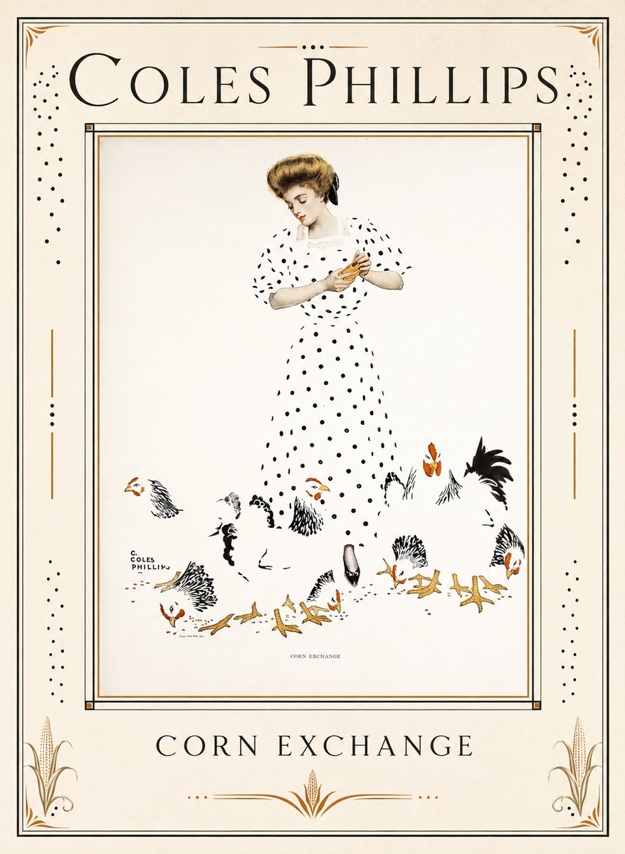 Coles Phillips Corn Exchange No1 - Póster