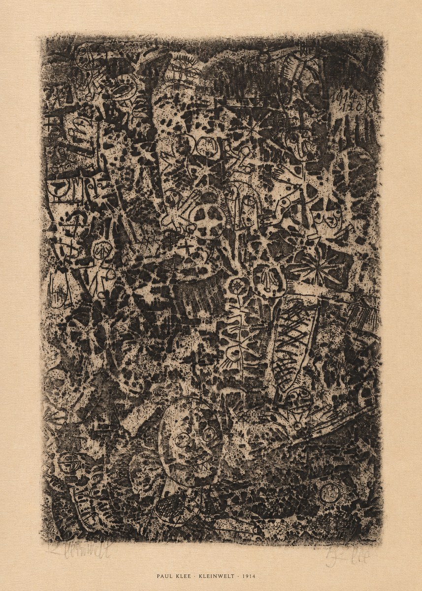 Paul Klee Kleinwelt No5 - Póster