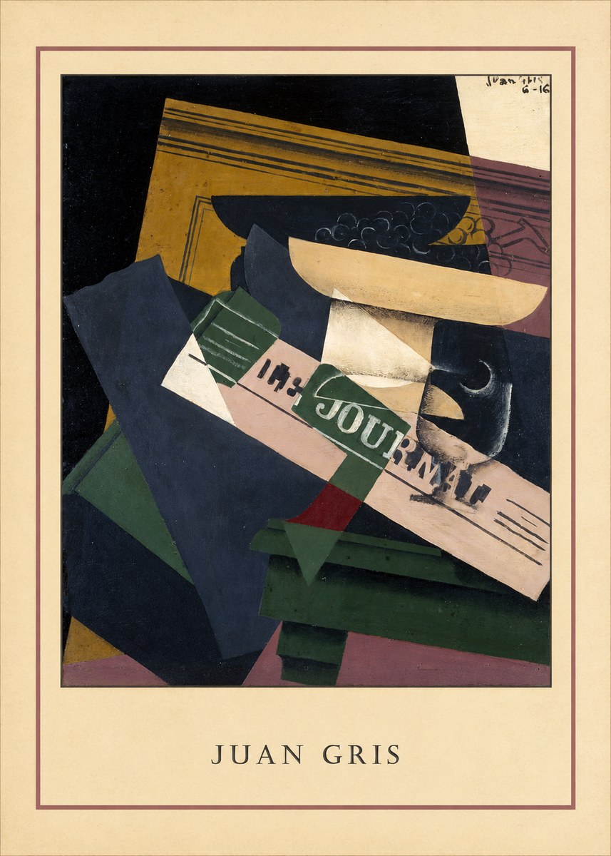 Juan Gris Journal No4 - Póster
