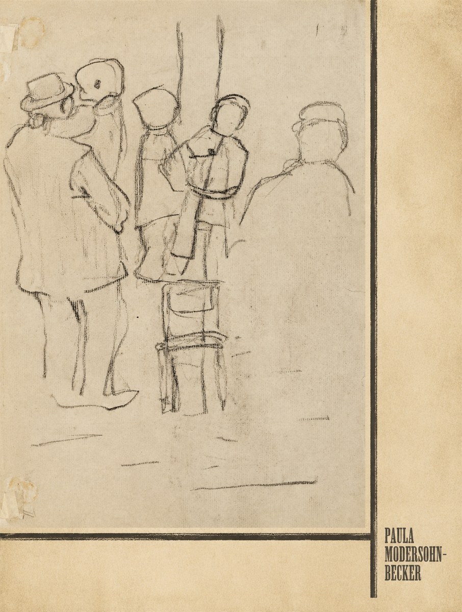 Paula Modersohn-Becker Studies of Figures No4 - Póster