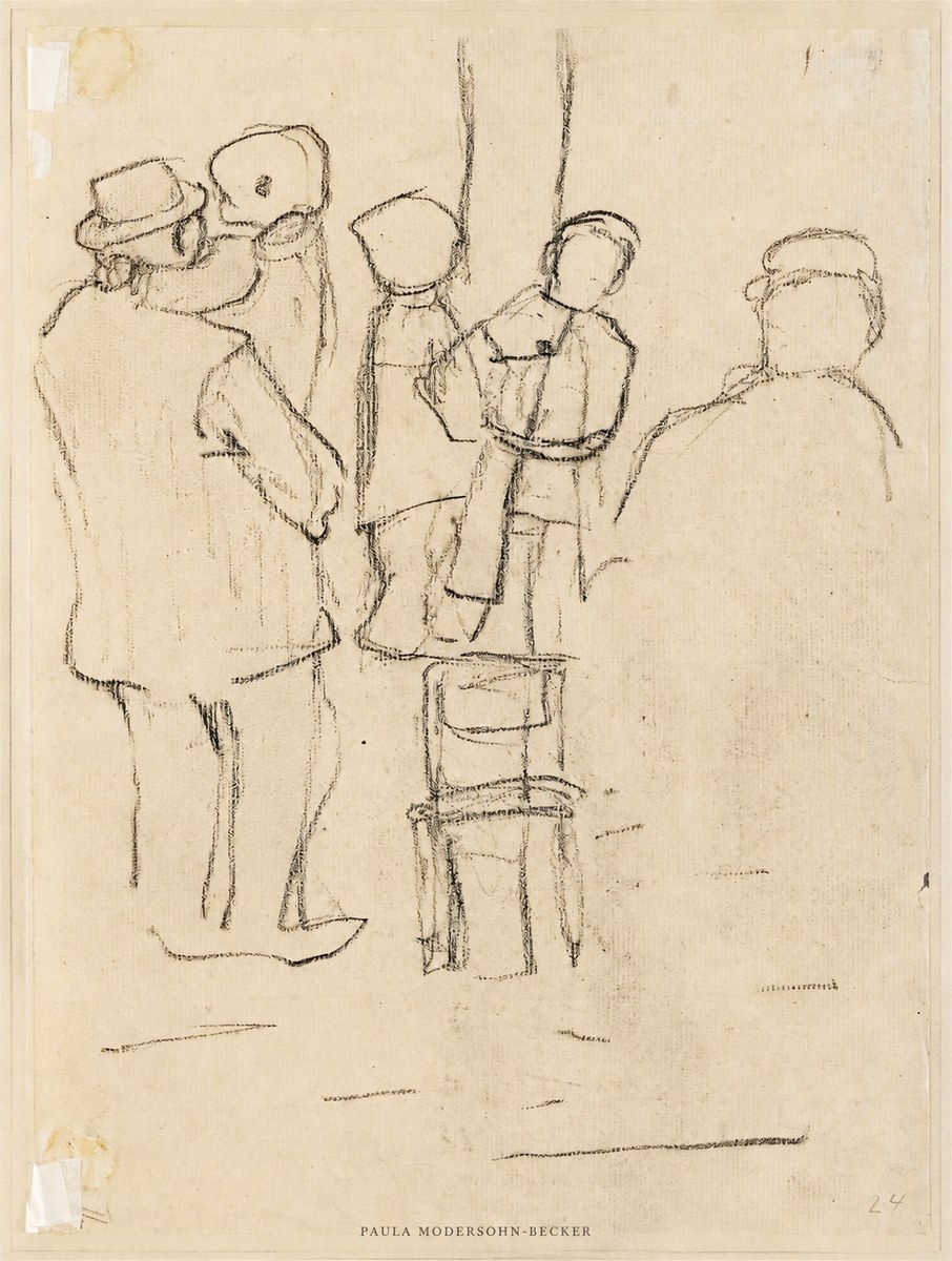 Paula Modersohn-Becker Studies of Figures No5 - Póster