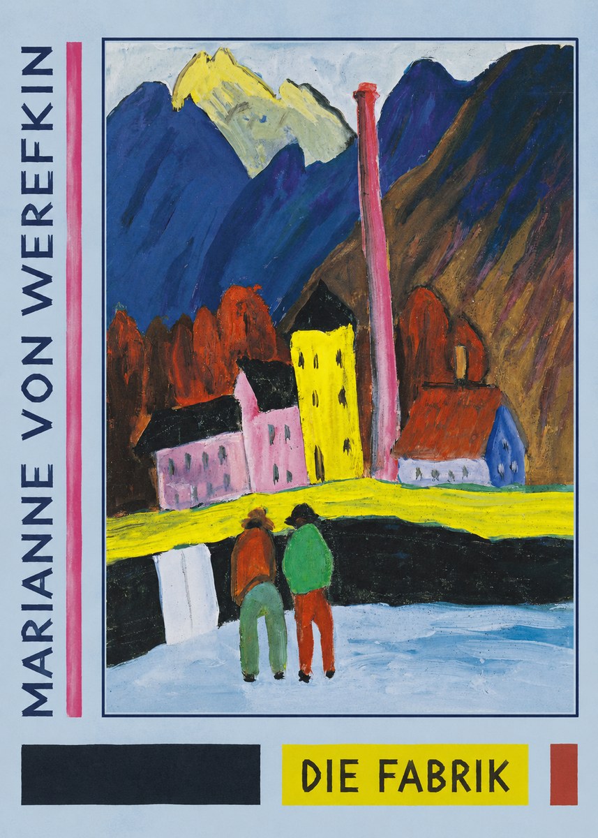 Marianne von Werefkin Die Fabrik No2 - Póster