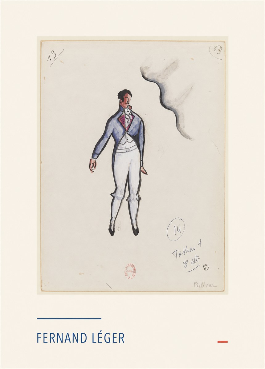 Fernand Léger Bolivar. Tableau 1 3E Acte No2 - Póster