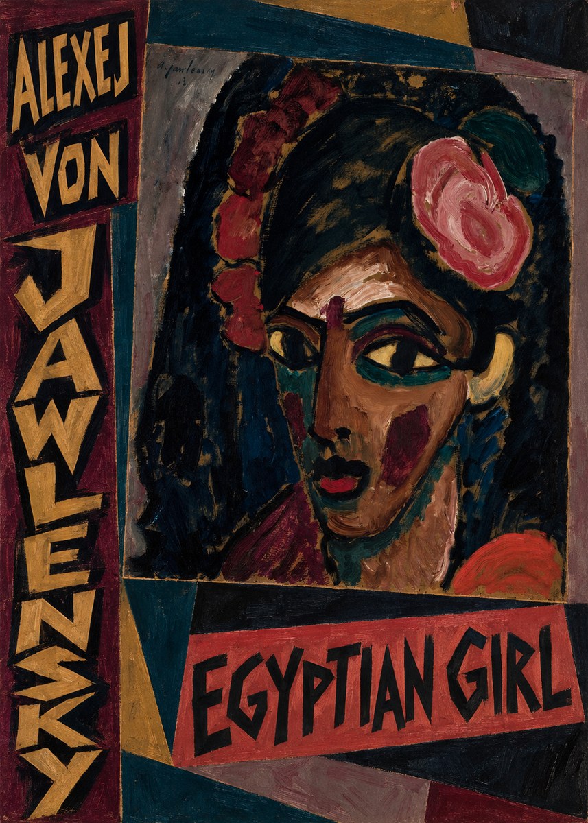 Alexej von Jawlensky Egyptian Girl No5 - Póster