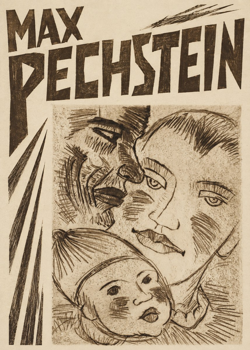 Max Pechstein Fischerfamilie No5 - Póster