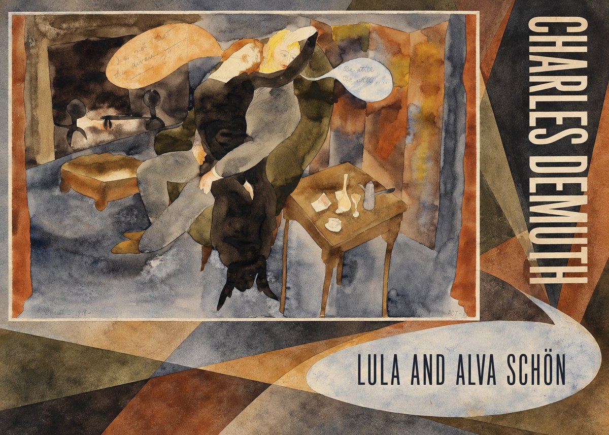 Charles Demuth Lula and Alva Schön No4 - Póster