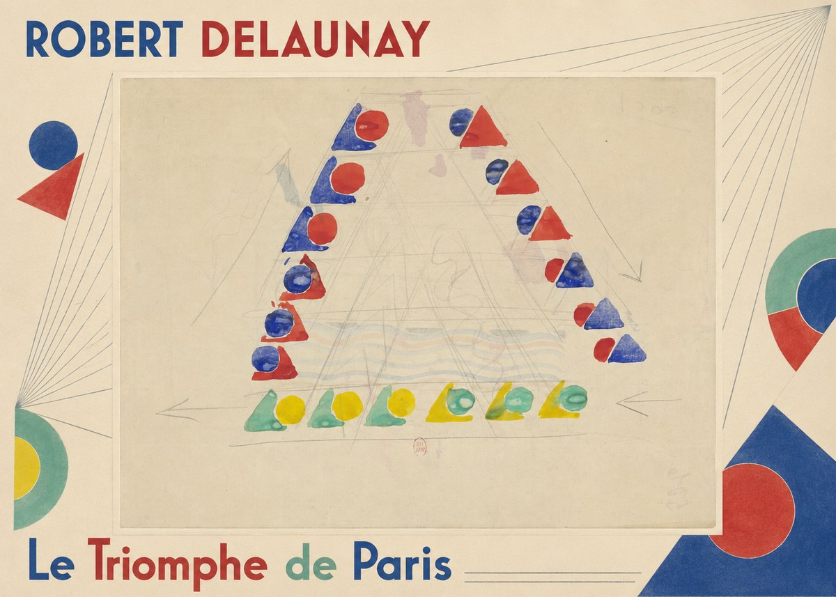 Robert Delaunay Le Triomphe De Paris II No2 - Póster