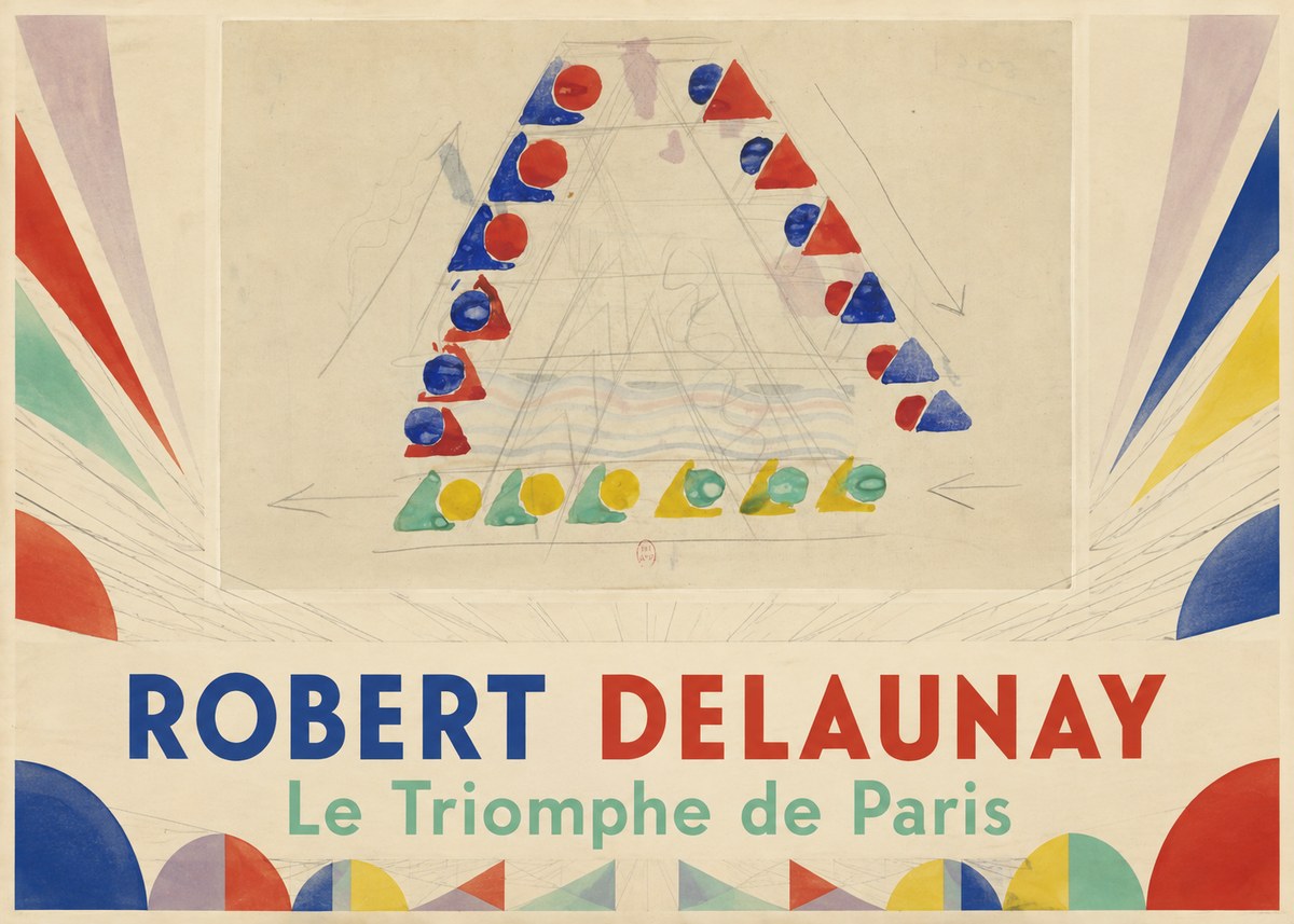 Robert Delaunay Le Triomphe De Paris II No4 - Póster