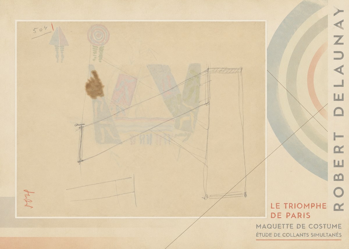 Robert Delaunay Le Triomphe De Paris III No5 - Póster