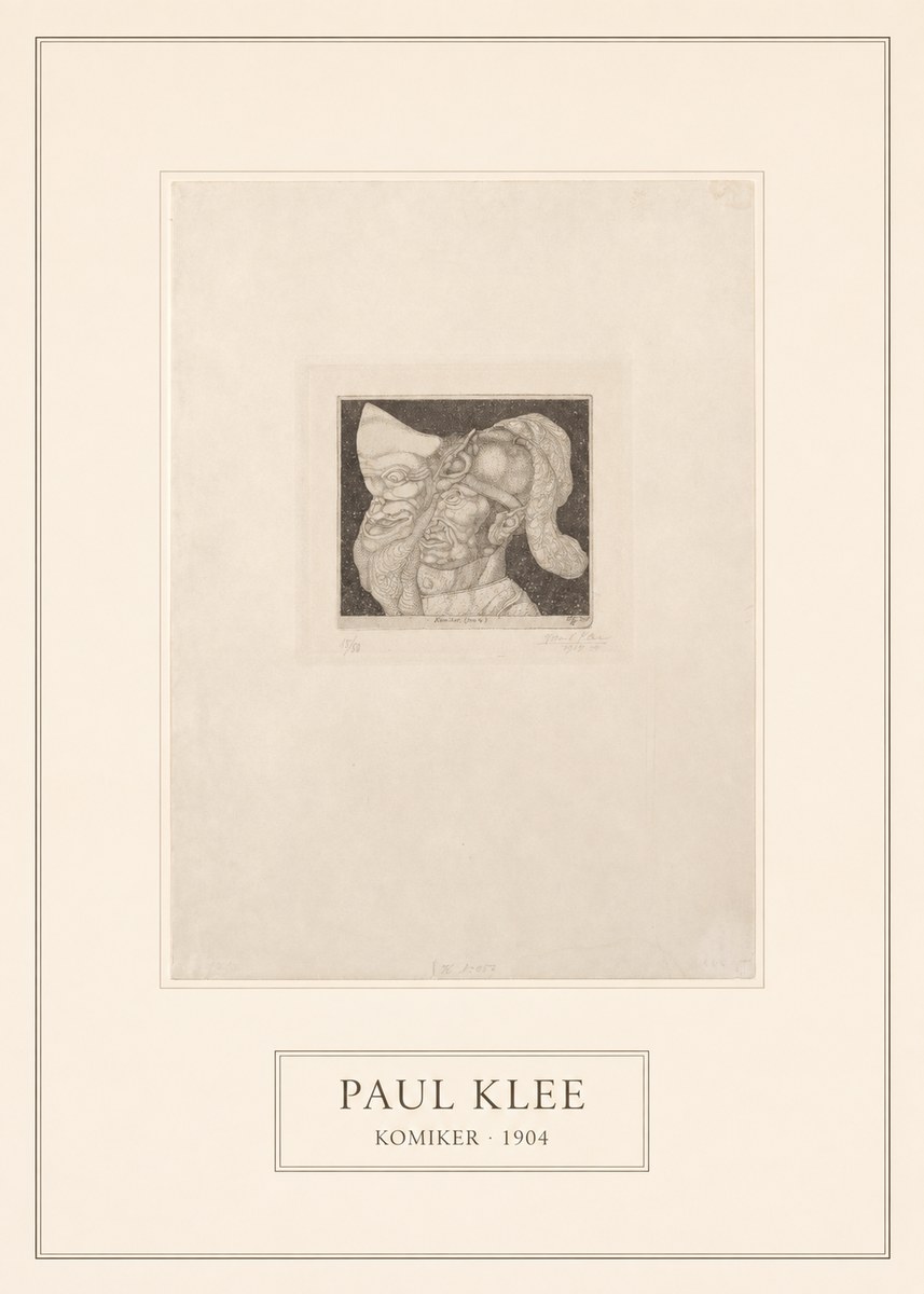 Paul Klee Komiker No5 - Póster