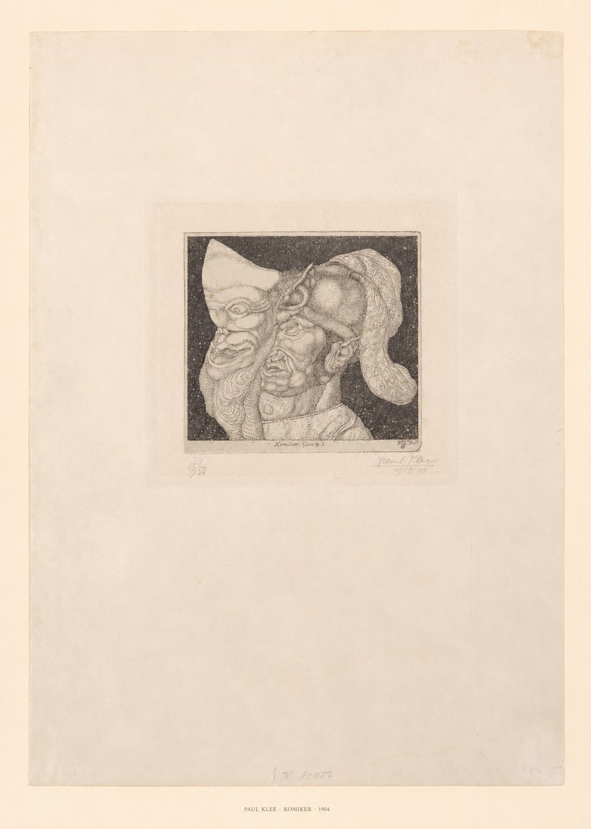 Paul Klee Komiker No6 - Póster