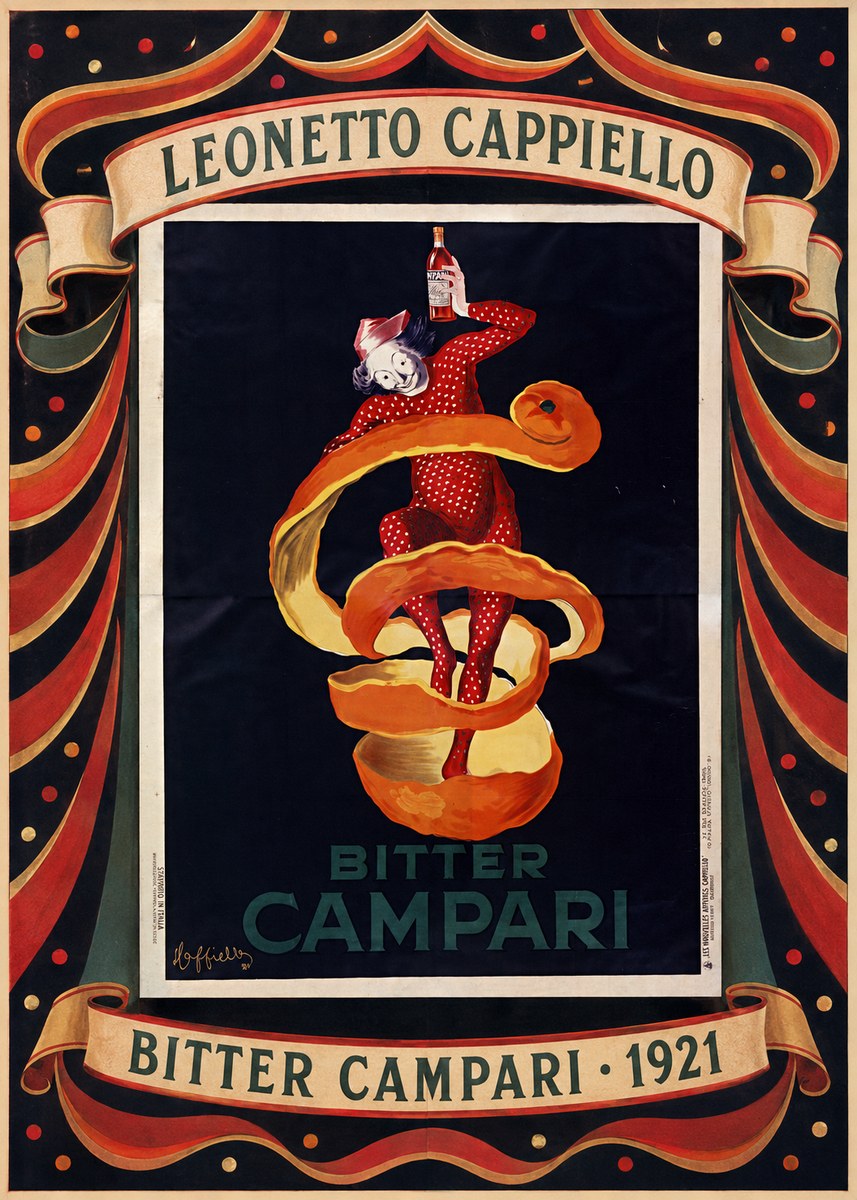 Leonetto Cappiello Bitter Campari I No5 - Póster