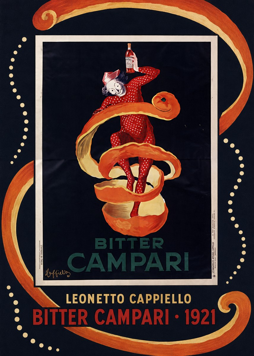 Leonetto Cappiello Bitter Campari I No6 - Póster