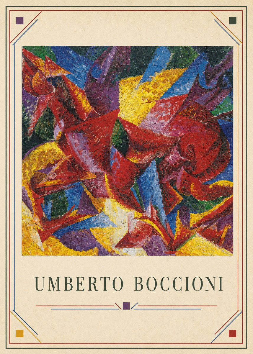 Umberto Boccioni Umberto Boccioni I No3 - Póster