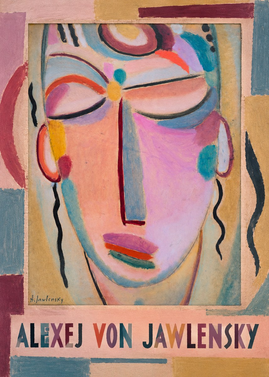 Alexej von Jawlensky Mystic Head No2 - Póster