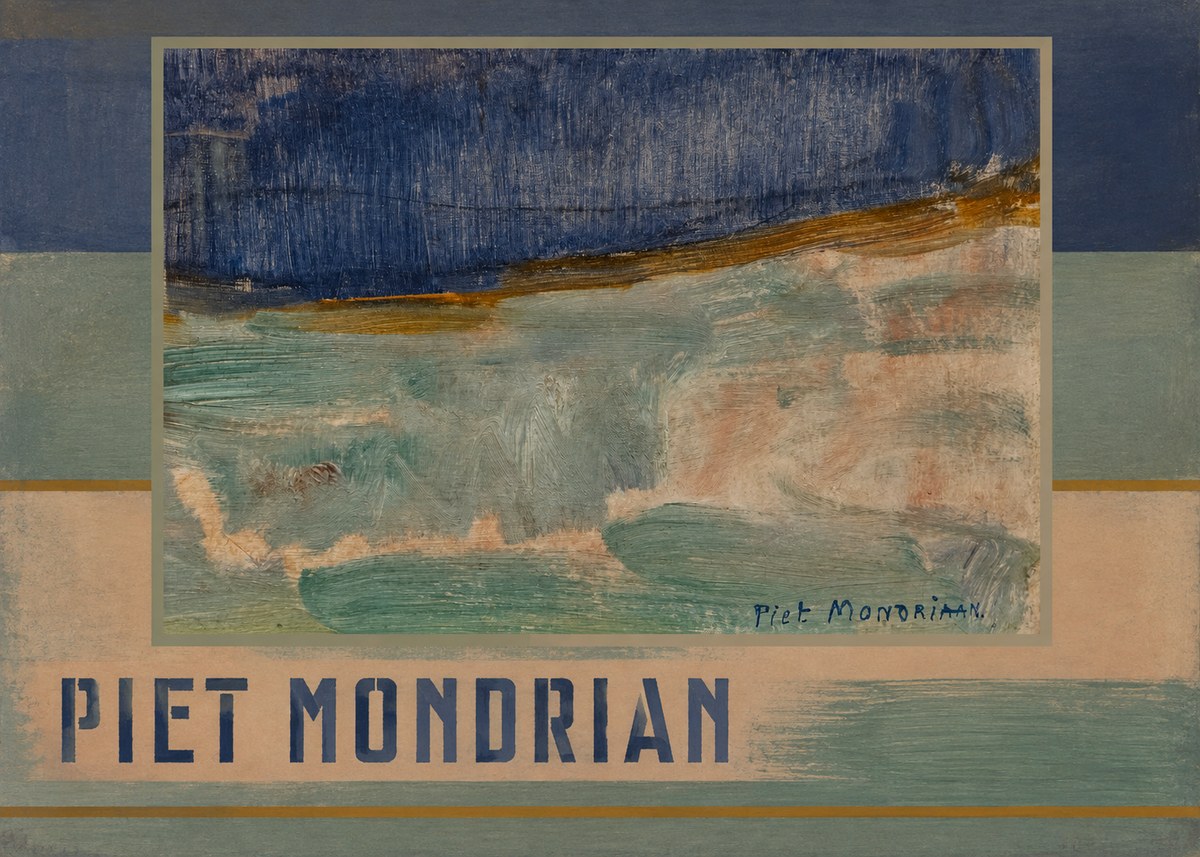 Piet Mondrian Piet Mondrian No1 - Póster