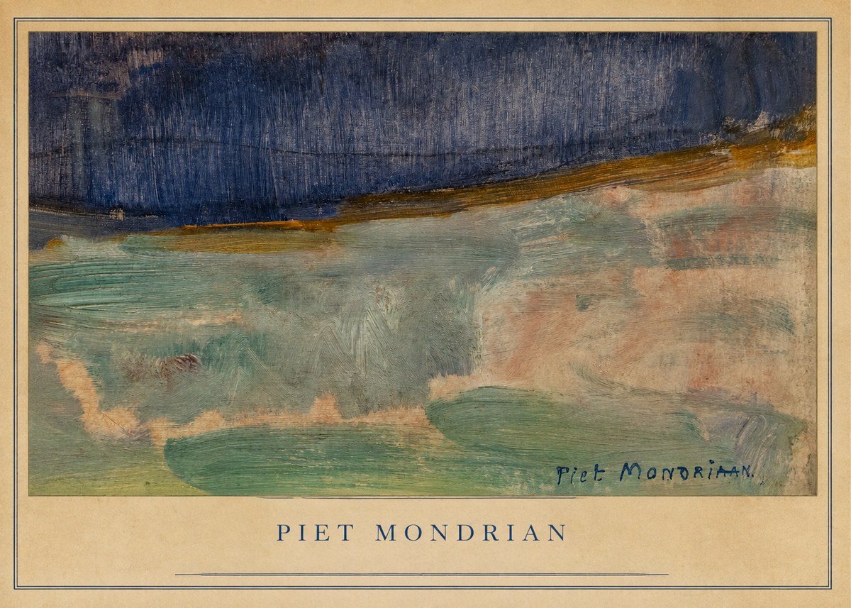 Piet Mondrian Piet Mondrian No2 - Póster