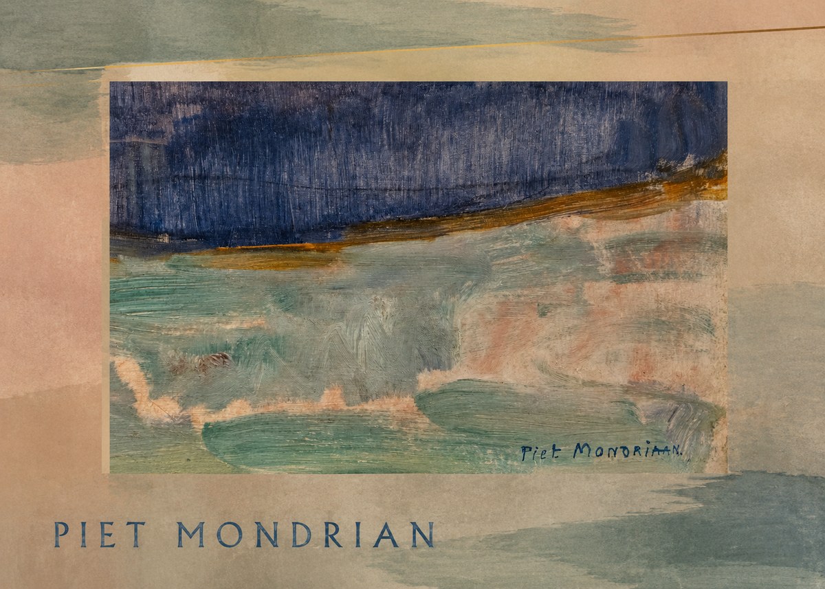 Piet Mondrian Piet Mondrian No5 - Póster