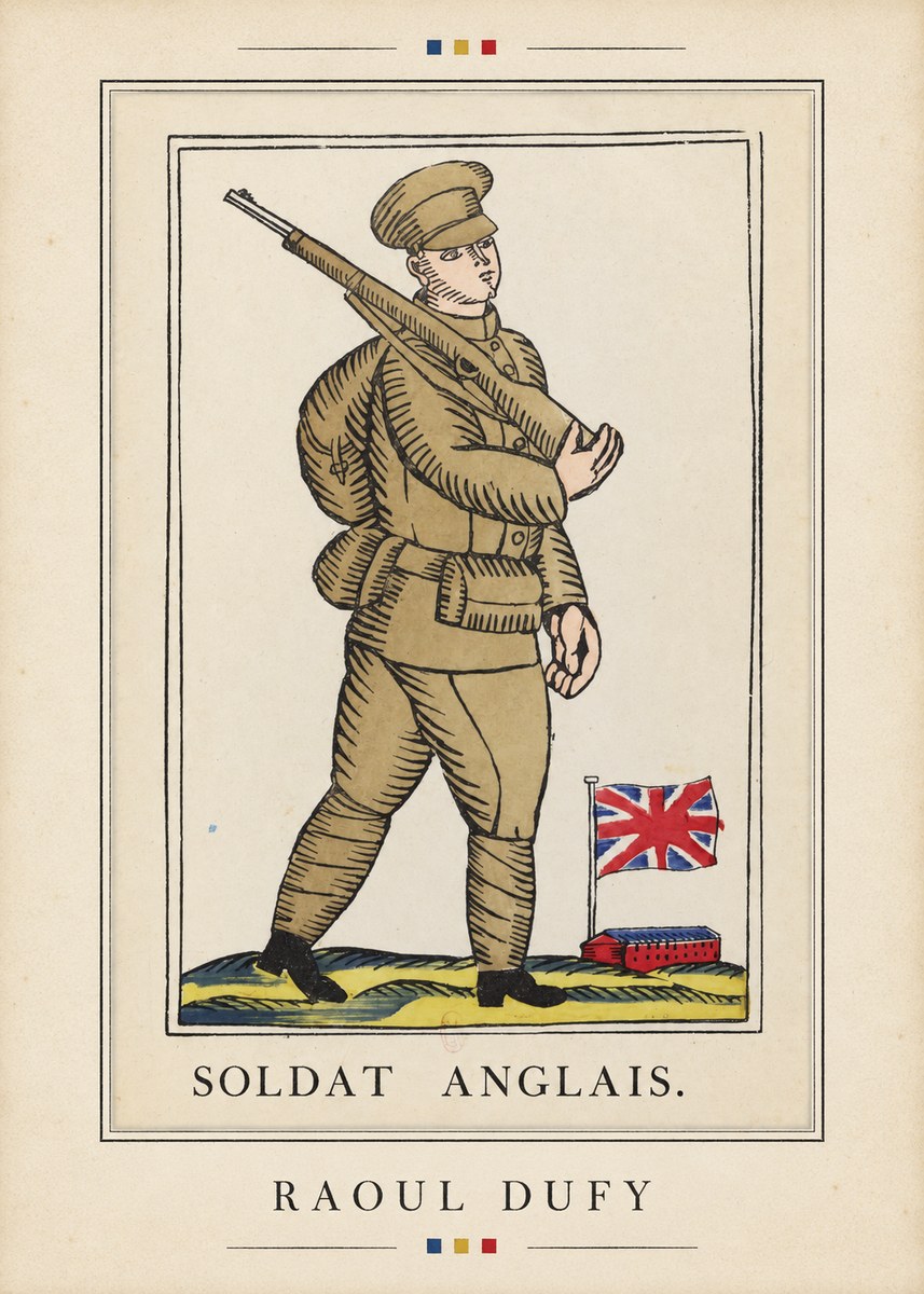 Raoul Dufy Soldat Anglais. No4 - Póster