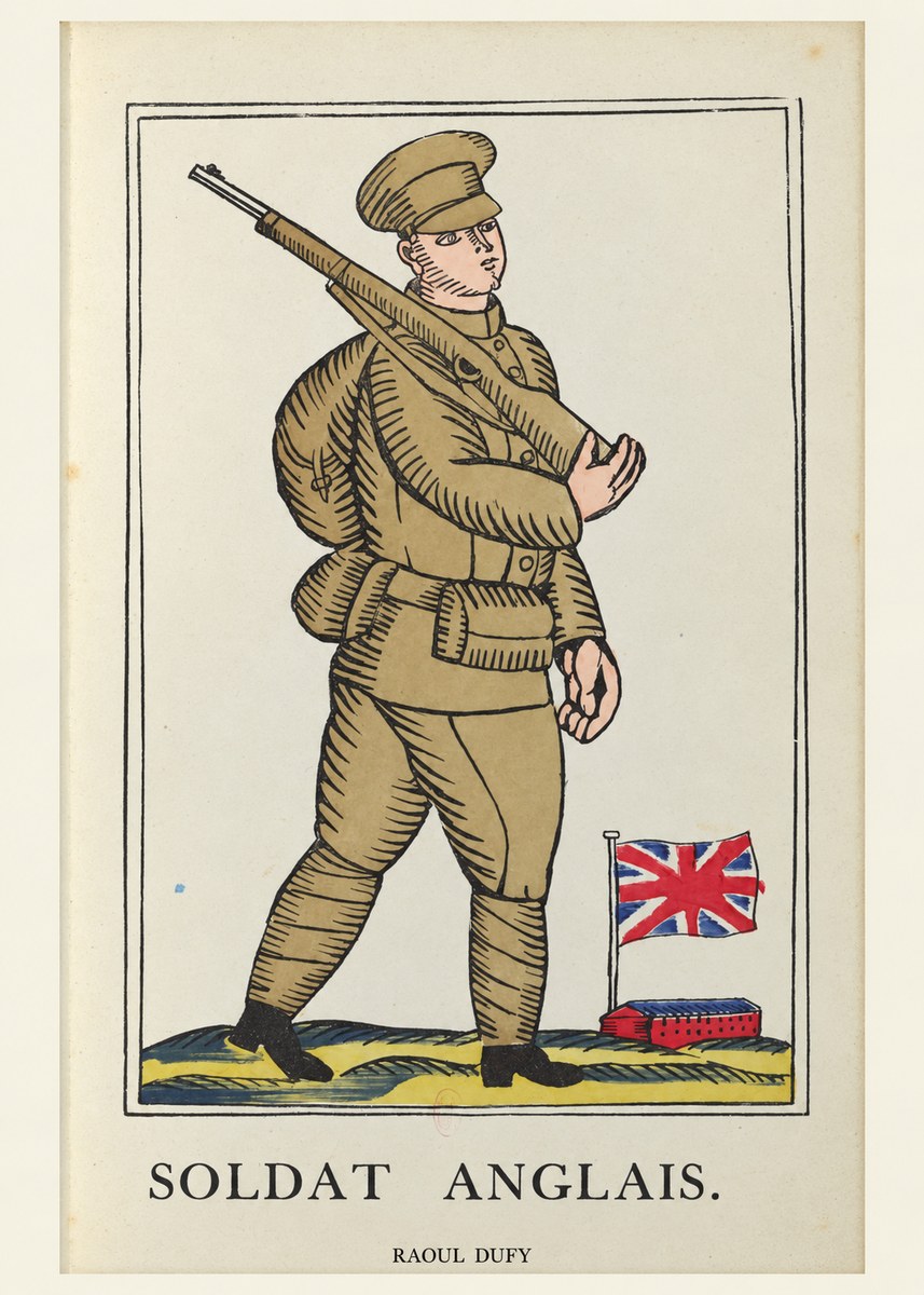 Raoul Dufy Soldat Anglais. No6 - Póster