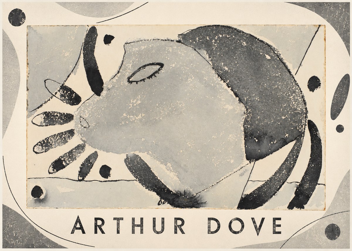 Arthur Dove Head No1 - Póster