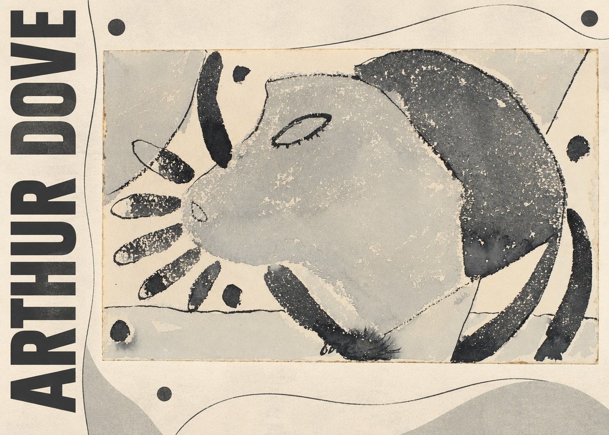 Arthur Dove Head No2 - Póster
