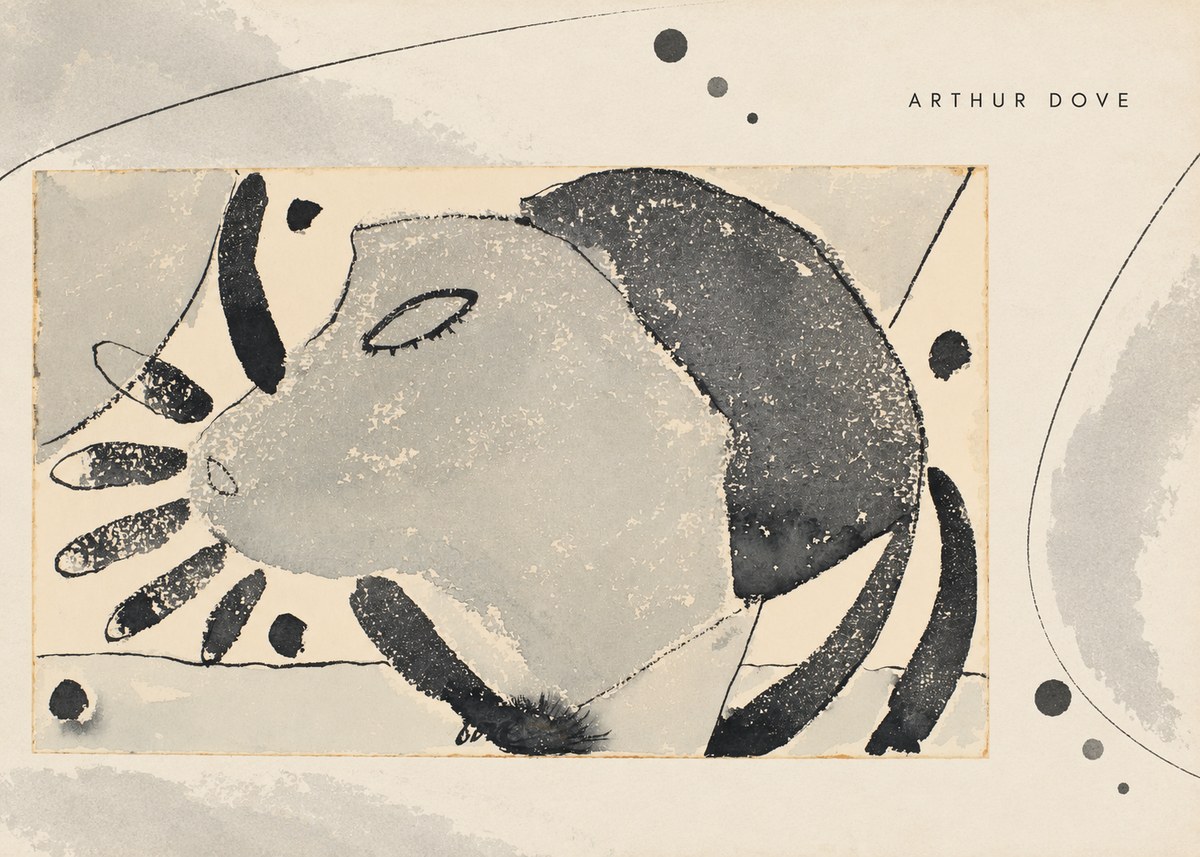 Arthur Dove Head No6 - Póster