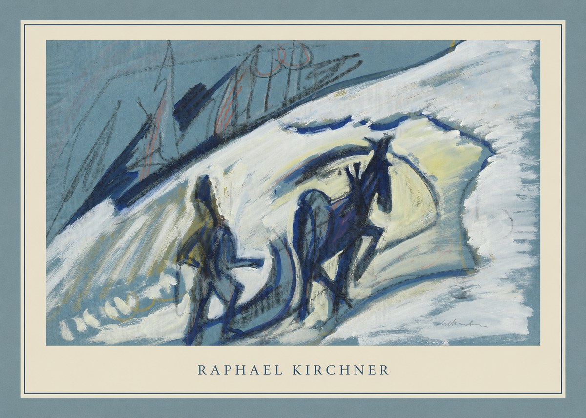Raphael Kirchner Winter Sleigh Ride No4 - Póster