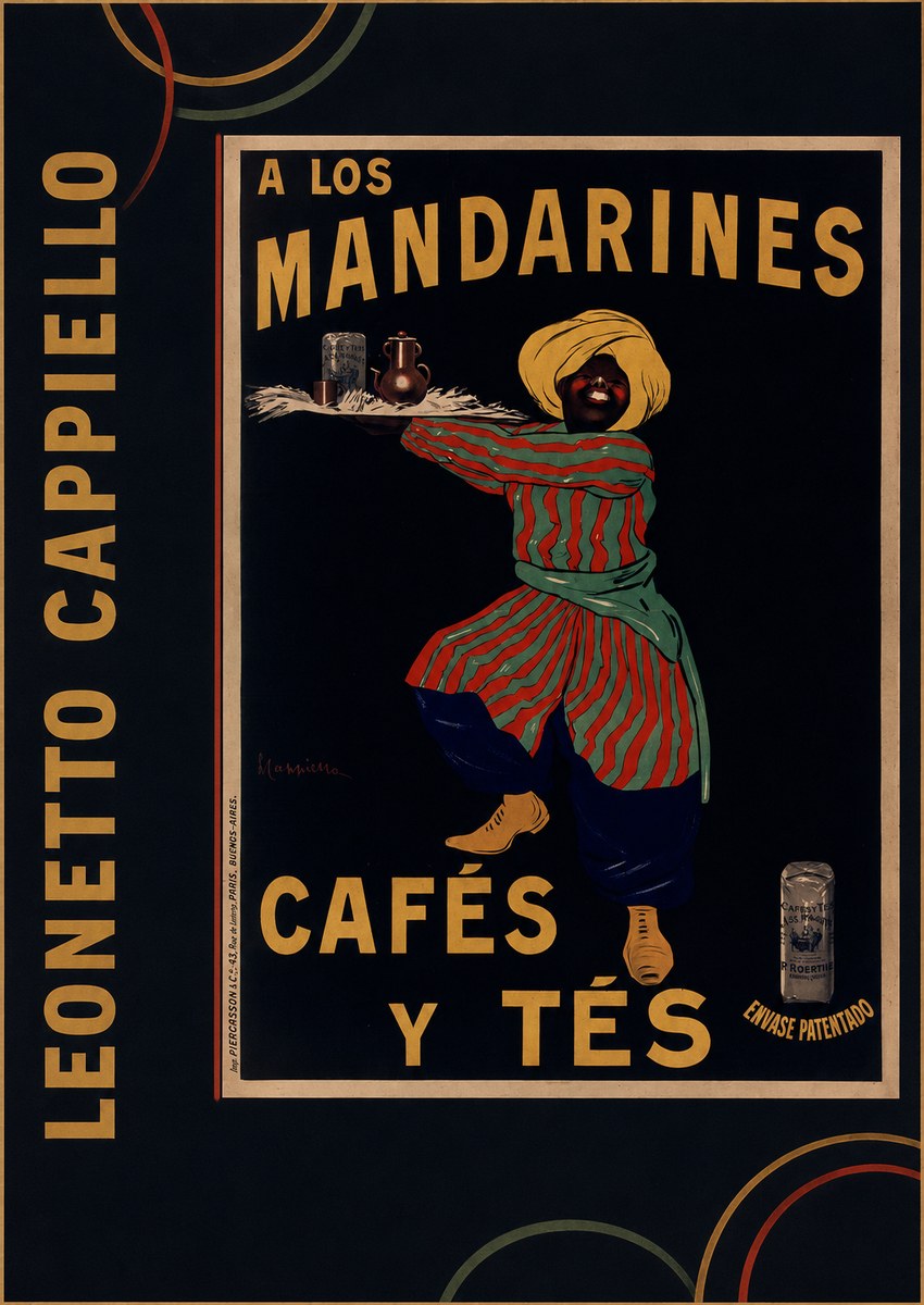Leonetto Cappiello A Los Mandarines No3 - Póster