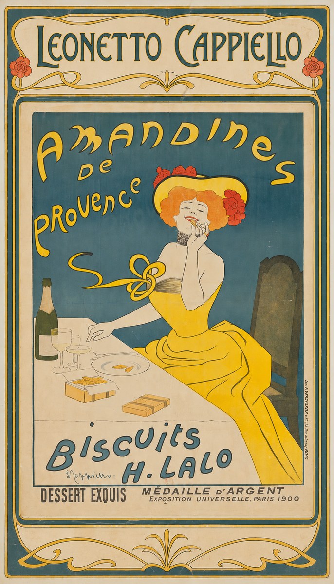Leonetto Cappiello Amandines De Provence Biscuits H. Lalo II No1 - Póster