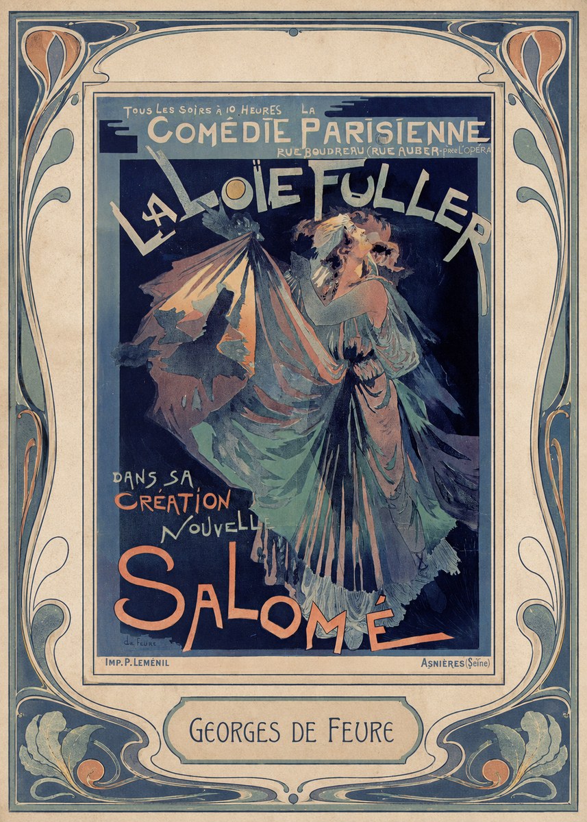 Georges de Feure Salomé II No1 - Póster