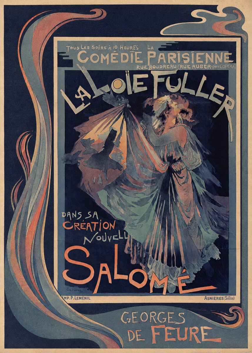 Georges de Feure Salomé II No3 - Póster