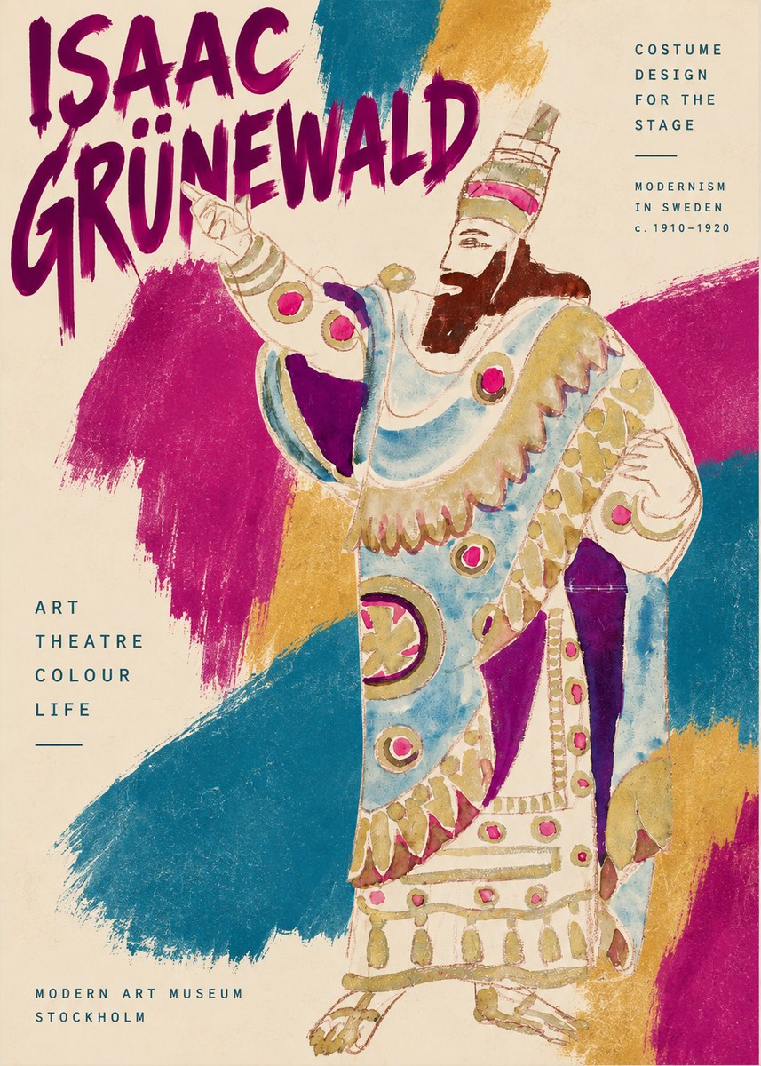 Isaac Grünewald The Theatre Lives No2 - Póster