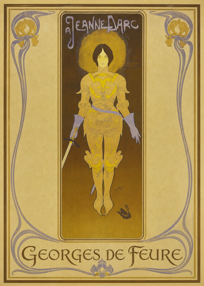 Georges de Feure À Jeanne D'arc No1 - Póster