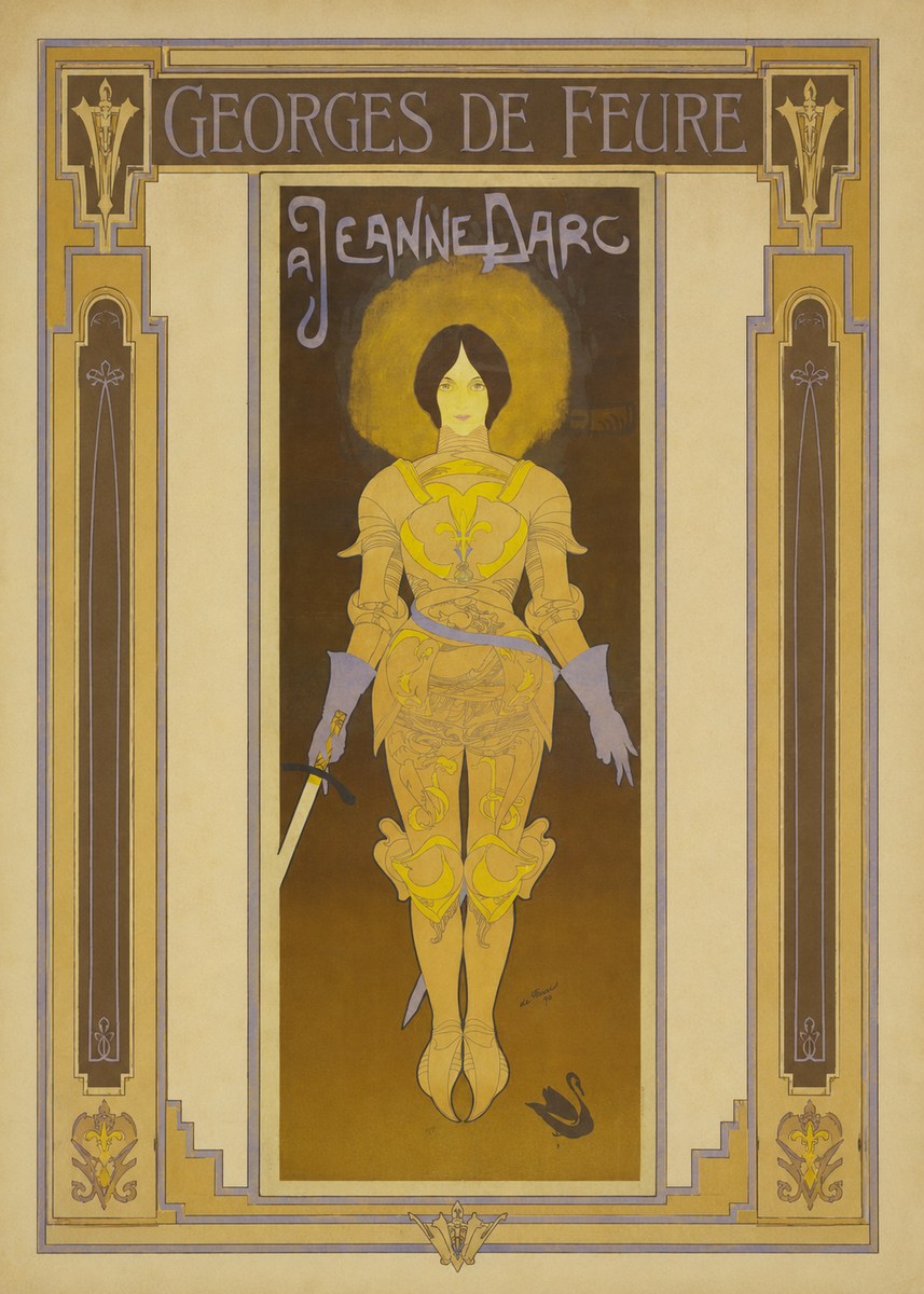 Georges de Feure À Jeanne D'arc No3 - Póster