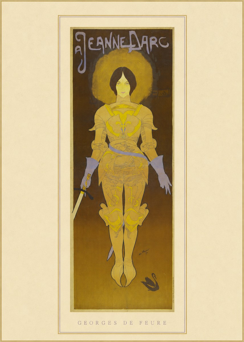 Georges de Feure À Jeanne D'arc No4 - Póster