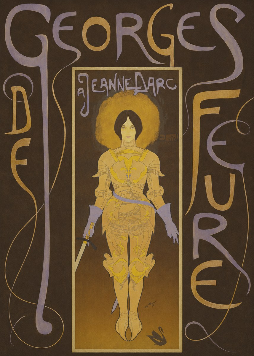 Georges de Feure À Jeanne D'arc No5 - Póster