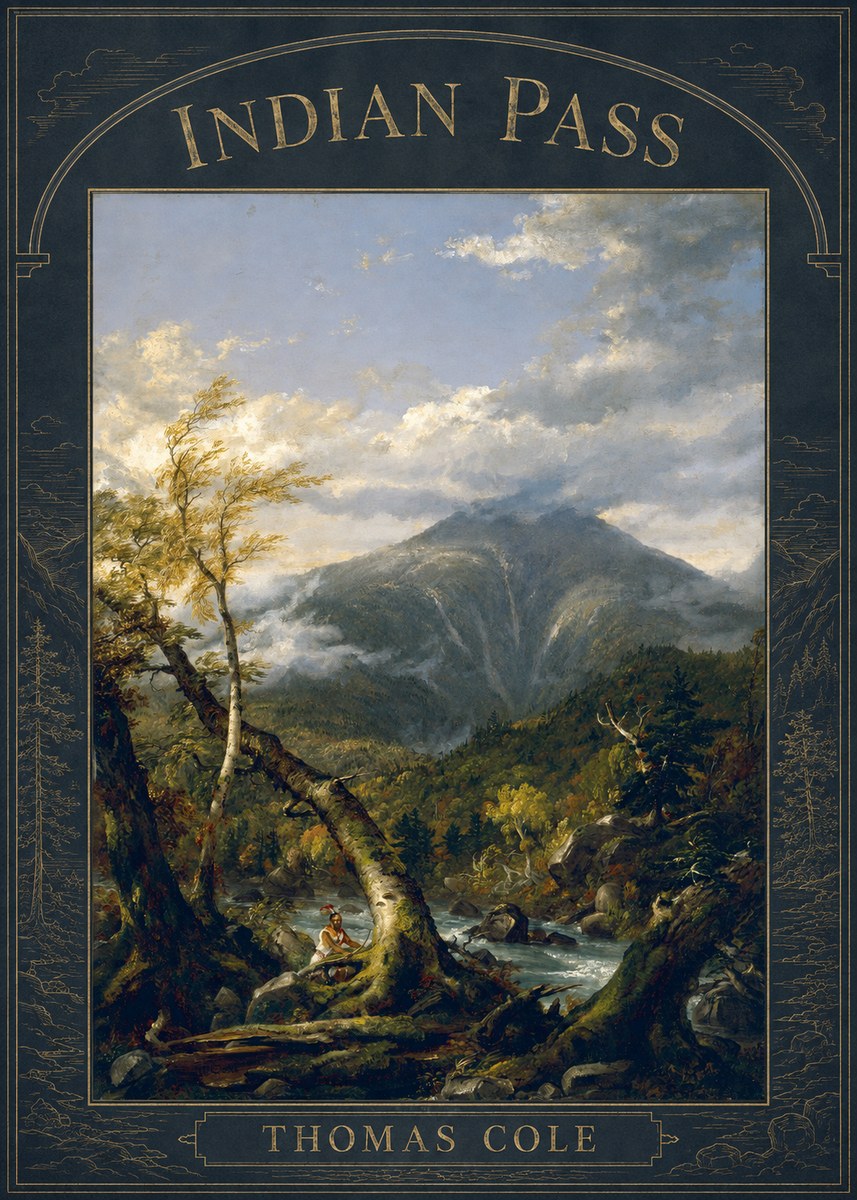 Thomas Cole Indian Pass I No4 - Póster