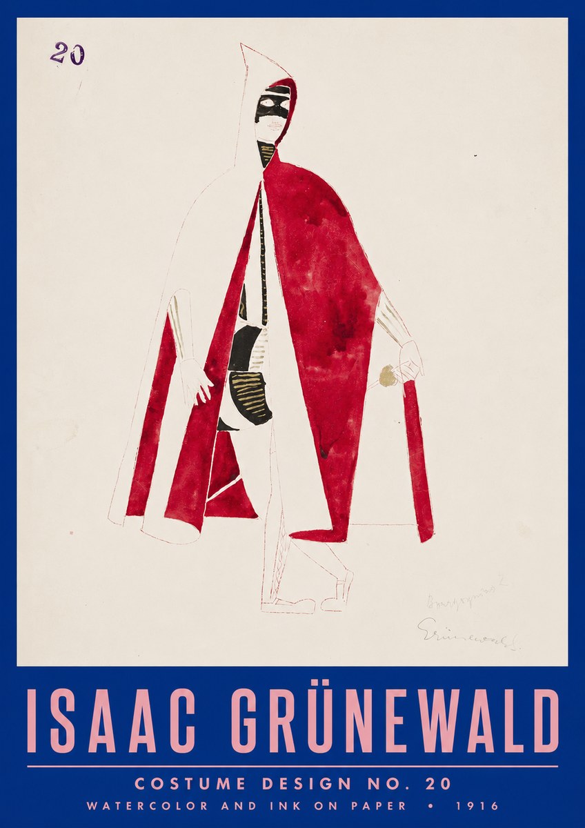 Isaac Grünewald Costume Design No. 20 No3 - Póster