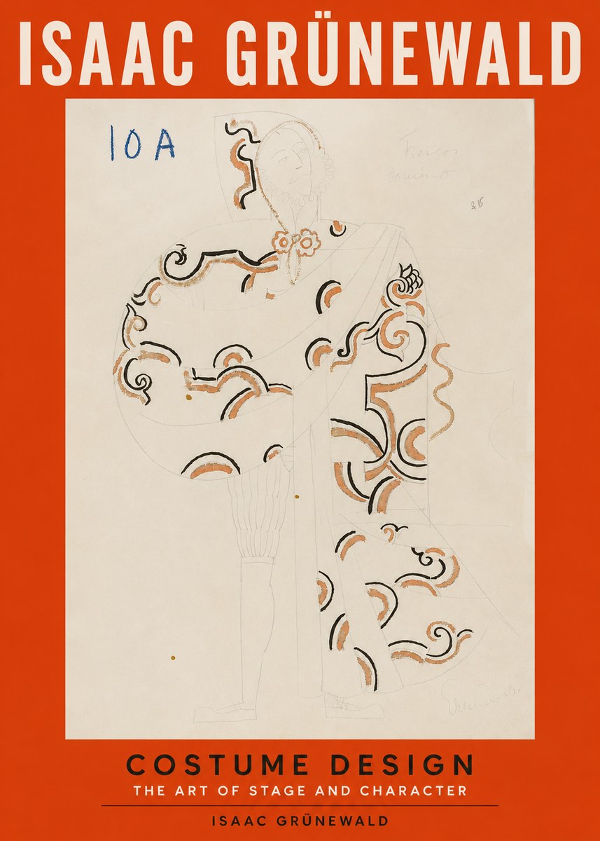 Isaac Grünewald Costume Design VIII No3 - Póster