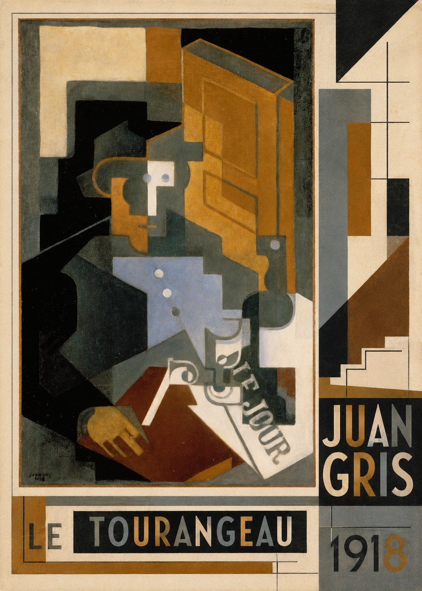 Juan Gris Le Tourangeau No2 - Póster