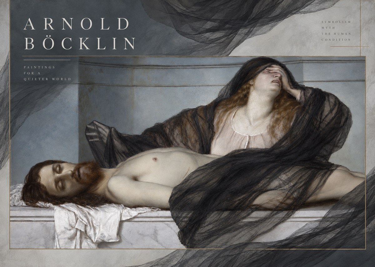 Arnold Böcklin Marie Magdalene No6 - Póster